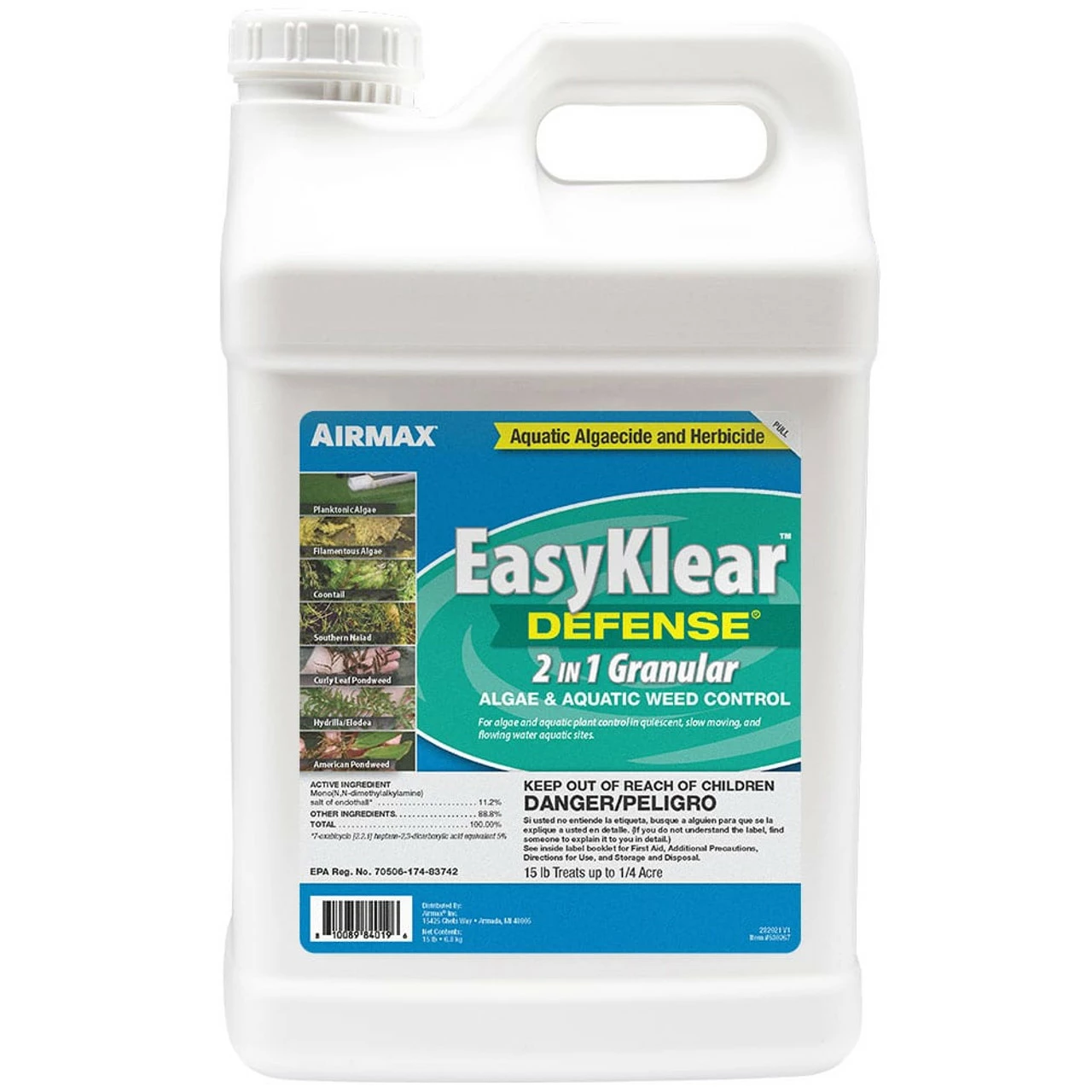 Airmax EasyKlear 2-In-1 Granular Algae & Weed Control (Same As Hydrothol) 3 Airmax EasyKlear 2-In-1 Granular Algae & Weed Control (Same As Hydrothol)