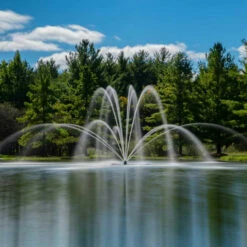 Airmax LakeSeries 3 HP Fountain, 230V 28 Airmax LakeSeries 3 HP Fountain, 230V -pond shop airmax lakeseries fountain 3hp double arch nozzle 1000 24545.1663676254