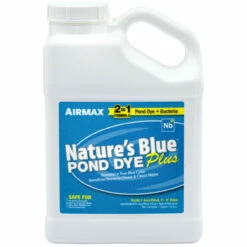 Airmax Pond Dye Plus 10 Airmax Pond Dye Plus -pond shop airmax pond dye plus natures blue 1gallon 1000 18666.1669664194