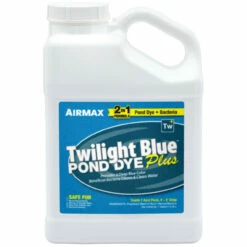 Airmax Pond Dye Plus 12 Airmax Pond Dye Plus -pond shop airmax pond dye plus twilight blue 1gallon 1000 91610.1669664195