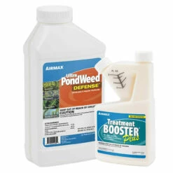 Airmax Ultra PondWeed Defense Aquatic Herbicide -pond shop airmax ultra pondweed defense treatment booster plus 1000 52461.1682429269