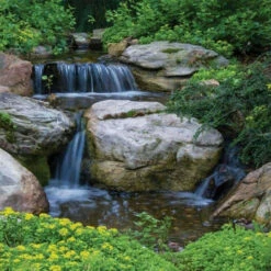 Aquascape Medium Pondless Waterfall Kit, 16' Stream W/ 3-PL 3000 Pump -pond shop aquascape pondless waterfall kit 3pl feature 1000 17102.1662149273