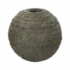 Aquascape Stacked Slate Spheres 11 Aquascape Stacked Slate Spheres -pond shop aquascape stacked slate fountain large sphere 1000 85032.1642093645
