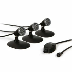 Atlantic Warm White LED Pond Lights, 3-Pack