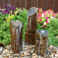 Rustic Basalt Fountain Kits -pond shop basalt fountain kit mixed pebble 1000 79820.1666988498