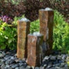 Real Stone Fountain Trio -pond shop blue thumb polished bowl basalt fountain 1000 37497.1642192864
