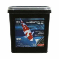 CrystalClear Platinum Large Pellet Fish Food -pond shop crystalclear platinum large 4 4pound 1000 74347.1641477430