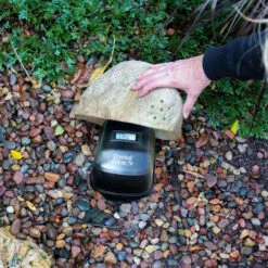 CrystalClear TrueRock Small Boulder Covers 18L X 16W X 11H-Inch -pond shop crystalclear truerock small boulder sandstone koiair 1000 44210.1669647843