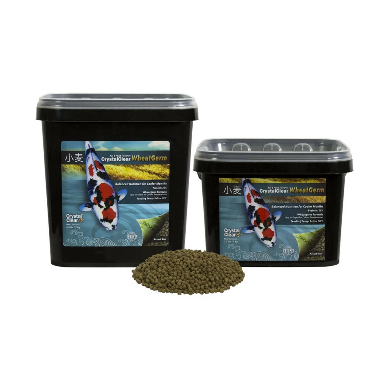 CrystalClear WheatGerm Fish Food 3 CrystalClear WheatGerm Fish Food