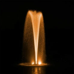 Airmax EcoSeries 1/2 HP Floating Fountain -pond shop ecoseries trumpet 4 light set orange 1000 07016.1663692499