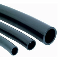 Flexible Black Vinyl Tubing 1-Inch