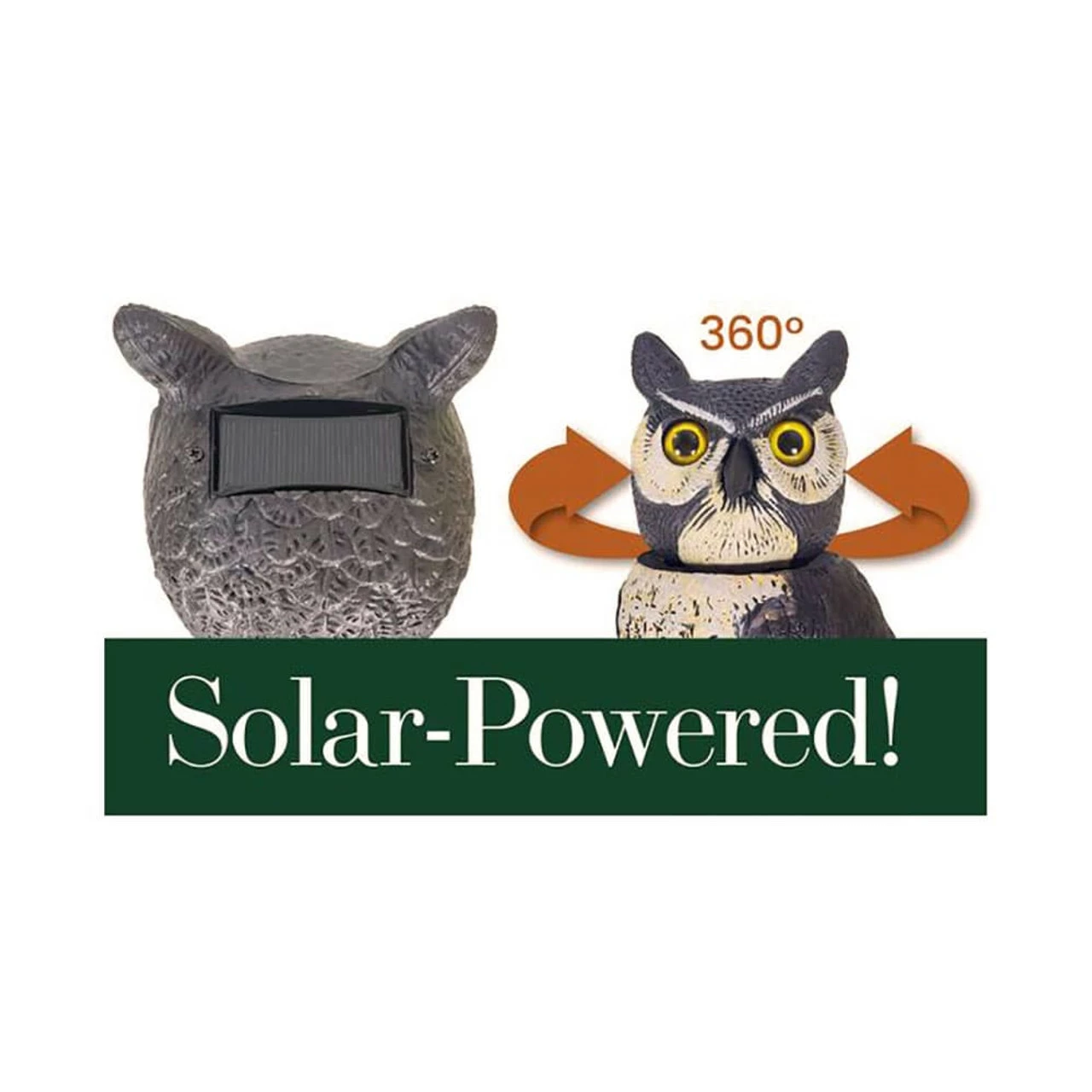 Decoy Gardeneer Natural Enemy Scarecrow SOL-R Action Owl 4 Decoy Gardeneer Natural Enemy Scarecrow SOL-R Action Owl - Image 2