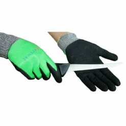 Safety Jenlis Cut-Resistant Gloves -pond shop jenlis cut resistant gloves green w knife 1000 79254.1666980800