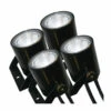 Universal 4 Fixture LED Light Kit, Fits Non-Kasco Fountains -pond shop kasco 4 light fixture kit 1000 03326.1653577370