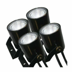 Universal 4 Fixture LED Light Kit, Fits Non-Kasco Fountains