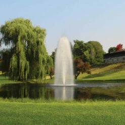 Kasco 5 HP 5.1JF Fountain, 5 Spray Patterns Included -pond shop kasco 5hp fountain birch nozzle 1000 28751.1663676054