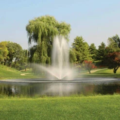 Kasco 5 HP 5.1JF Fountain, 5 Spray Patterns Included -pond shop kasco 5hp fountain linden nozzle 1000 09132.1663676054