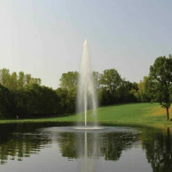 Kasco 5 HP 5.1JF Fountain, 5 Spray Patterns Included -pond shop kasco 5hp fountain redwood nozzle 1000 64046.1663676054