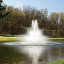 Kasco 2 HP 8400JF Fountain, 5 Spray Patterns -pond shop kasco 8400jf fountain balsam 1000 74825.1663676788