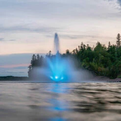 Kasco 2 HP 8400JF Fountain, 5 Spray Patterns -pond shop kasco jf fountain linden rgbw 1000 89156.1663676788