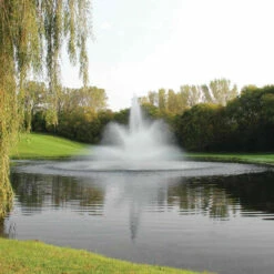 Kasco 3 HP 3.1JF Fountain, 5 Spray Patterns Included -pond shop kasco jf series balsam 3 1000 88839.1663676144