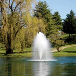 Kasco 2 HP 8400JF Fountain, 5 Spray Patterns -pond shop kasco jf series birch 1000 92630.1663676788