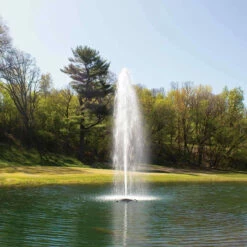 Kasco 2 HP 8400JF Fountain, 5 Spray Patterns -pond shop kasco jf series redwood 1000 19967.1663676788