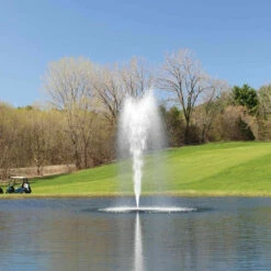 Kasco 2 HP 8400JF Fountain, 5 Spray Patterns -pond shop kasco jf series spruce 1000 95934.1663676788
