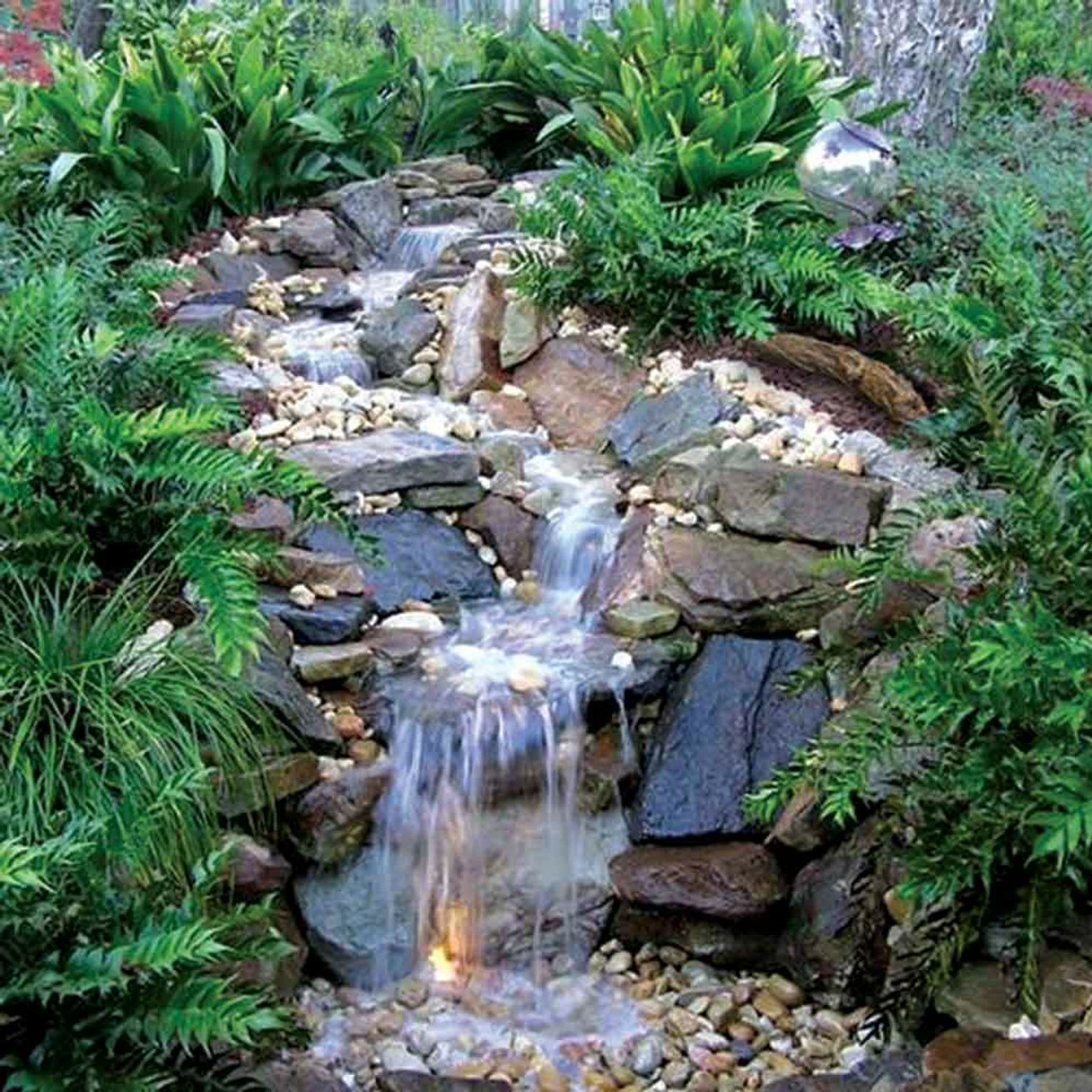 Aquascape Large Deluxe Pondless Waterfall Kit, 26' Stream W/ AquaSurge Pro 4000-8000 Pump 6 Aquascape Large Deluxe Pondless Waterfall Kit, 26' Stream W/ AquaSurge Pro 4000-8000 Pump - Image 4