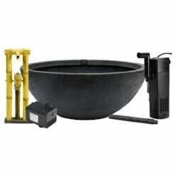 Aquascape Patio Pond Kits, Round -pond shop round green slate patio pond kit 1000 19356.1643737895