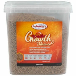 The Pond Guy Growth & Vibrance Fish Food -pond shop the pond guy growth vibrance fish food 5pound 1000 59813.1650891615