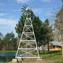 4-Leg Galvanized Windmill Aeration Systems